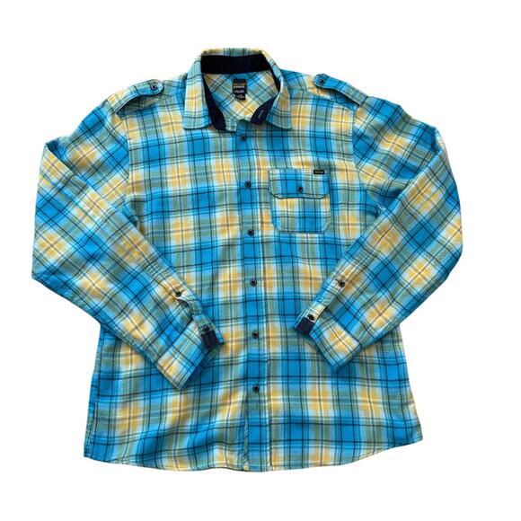 Volcom Other - VOLCOM WORKWEAR  button down FLANNEL Shirt, Size Large
